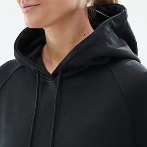 Nouveauté Sweat-shirt à capuche décontracté pour femmes avec logo personnalisé imprimé Noir Vêtement de créateur vintage Sweat-shirt streetwear Col à capuche Hiver - Product Image 3