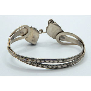 วินเทจ. 925เงินสเตอร์ลิงข้อมือมังกรสำหรับสร้อยข้อมือแฟชั่นที่ไม่ซ้ำกันกับโอปอลไฟ - Product Image 2