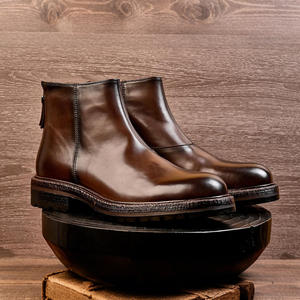 Chaussures de ville en cuir de porc de haute qualité avec revêtement imperméable et semelle intérieure souple pour hommes - Product Image 1