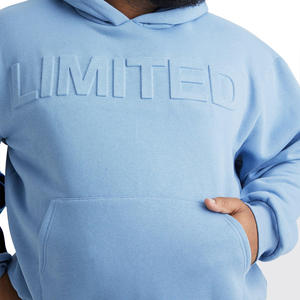 Nouvelle collection Automne-Hiver : Sweat à capuche décontracté pour homme en polyester/coton peigné, manches longues, écologique, personnalisable, coupe ample et unie - Product Image 6