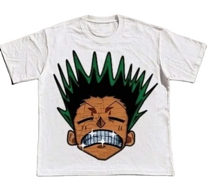 T-shirt à manches courtes pour hommes et femmes, streetwear ample Hip Hop décontracté, unisexe, été, coton, surdimensionné - Product Image 6