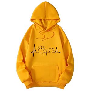 Mode navettage Simple pulls femmes couleur dégradé sweats 2024 décontracté à manches longues ample col rond sweats à capuche automne - Product Image 3