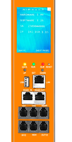 PDU intelligente en rack haute densité 36 prises C13 et 6 prises C19 220v 415v 32A PDU commutée