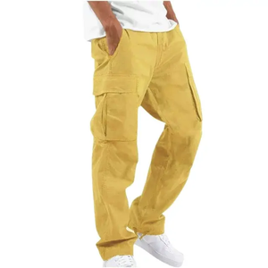 Pantalones Cargo Cordura impermeables de cintura media para exteriores de alta calidad para hombres, ropa de moda informal de entrenamiento hecha en Pakistán - Product Image 6