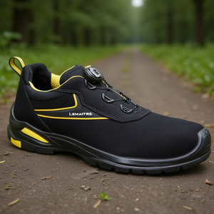 Calzado de Seguridad Harrison S3 SRC ESD EN20345 Talla 42 (W.M) Negro/Amarillo - Product Image 3