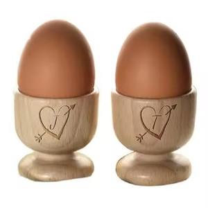 Dark Brown Wooden Egg Holder Tray Good for Home Hotel Kitchenware Egg <b>Storage</b> Racks for Home Kitchen Use - Product Image 6