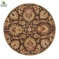 Tapis doux et biologique en laine, rembourré et fait à la main, pour la chambre à coucher et le salon