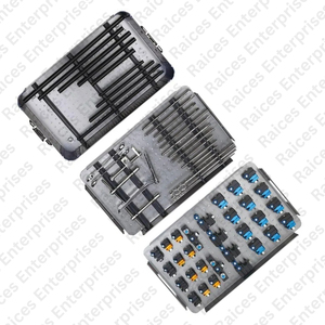 Kit de Instrumentos Ortopédicos para Fragmentos Grandes y Pequeños, para Cirugía de Trauma de Miembro Superior, Fijación Externa, Tipo Multiarticulado, de Alta Precisión Manual - Product Image 5