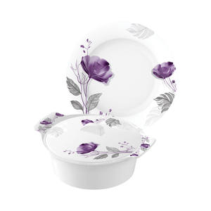 Ensemble de table en mélamine nouveau design fabricant en gros 72 pièces de vaisselle en mélamine pour 8 personnes - Product Image 1