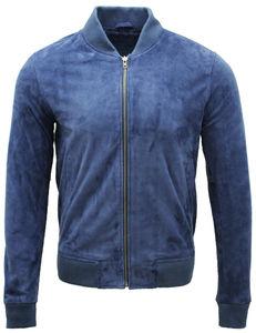 Chaqueta de cuero de calidad superior con cuello levantado para hombre, diseño de moda para invierno - Product Image 1