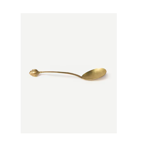 Vaisselle décorative et article de cuillère en laiton pour la cuisine domestique avec long manche en acier miroir artisanat naturel à vendre - Product Image 1