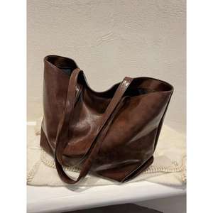 Sac à main pour femme en cuir de buffle véritable, souple, imperméable, écologique, sacs à la mode, prix d'usine, meilleure qualité, moderne - Product Image 1