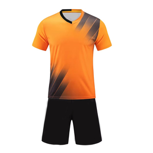 El mejor material, uniforme de fútbol transpirable cómodo, camiseta de fútbol Simple de Color sólido - Product Image 1