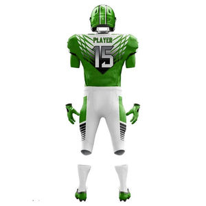 Uniforme de football américain de style tendance Conception personnalisée Tissu à séchage rapide respirant Usine OEM ODM Fournisseurs du Pakistan - Product Image 6