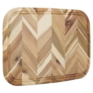 H.M.A Artisanat Mini Plateau en Bois d'Olivier Planche à Découper Rustique Naturelle pour Présentoir de Nourriture pour Pain Snacks Hacher les Ingrédients - Product Image 2