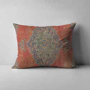 Medallion Kilim Printed <b>Pillow</b> - Turkish Design Home Accent,Only Cover - Product Image 2