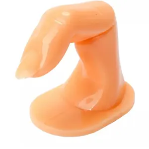 Set di 4 Unghie Artificiali A11aga per Esercitazione di Nail Art - Product Image 1