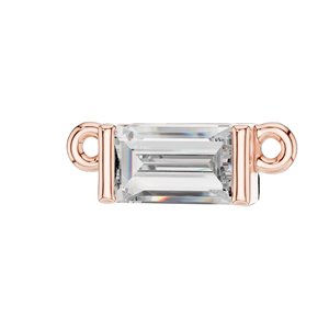 Collar con Colgante de Diamante CVD VVS-VS de 0.31 CT Cultivado en Laboratorio, Oro Amarillo, Rosa y Blanco de 18KT, 14KT, 10KT, Joyería de Lujo Sostenible - Product Image 1