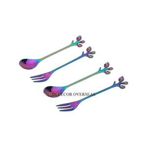 เครื่องใช้บนโต๊ะอาหารชุบทองเกรดสูงทำจากโลหะจากผู้ผลิตอินเดีย - Product Image 5