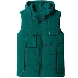 Gilet matelassé de haute qualité pour homme, veste sans manches d'hiver - Product Image 4