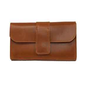 Conception personnalisée de qualité supérieure Vente à chaud Style vintage Portefeuille en cuir véritable Blocage RFID Chaînes à glissière Grande capacité Haute qualité - Product Image 3