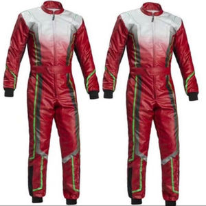 Trajes de Carreras de Karting Personalizables de Primera Calidad, Nivel 2 CIK/FIA |   Impermeable Profesional de 3 Capas con Sublimación - Product Image 1