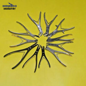 Custom Brand Basic Orthopedic <b>Stainless</b> <b>Steel</b> Manual <b>Pin</b> Wire Cut Bone Rounger Ruskin Forceps Set of 11 PCS CCC Approved - Product Image 1