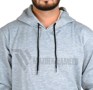 Pulls à capuche épais en polaire douce pour hommes Impression de logo personnalisé pour marque ou utilisation promotionnelle - Product Image 3