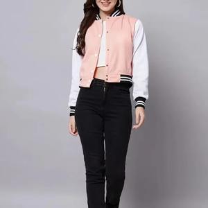 เสื้อแจ็คเก็ตวาร์ซิตี้ MOVA TEXTILES คุณภาพสูงสำหรับฤดูหนาว ผลิตจากผ้าขนสัตว์ 100% แบบควิลท์  คอตั้ง  หนังแกะ  สไตล์ไฮสตรีท สำหรับผู้หญิง - Product Image 2