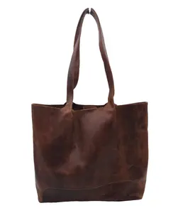 Durable Quality Genuine Leather <b>Handbag</b> for Women Designer Tote Shoulder Bag Elegant Purse for Office Available at Export Price - Product Image 1