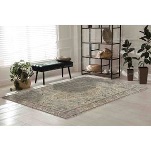 Printed <b>Rug</b> - Modern Green Salon Indoor Turkish <b>Bedroom</b> Luxury,Chenille <b>Rug</b> - Product Image 3