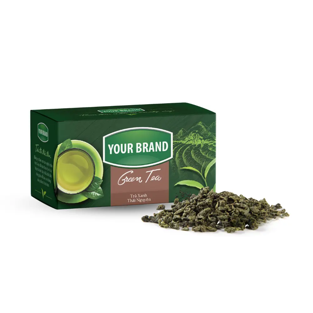 Kostenlose Proben Krauttee Beutel Verdauungs-Energie-Tee 2 Gramm pro Beutel Oolong-Tee Beutel Verpackungsboxen individuelles Logo