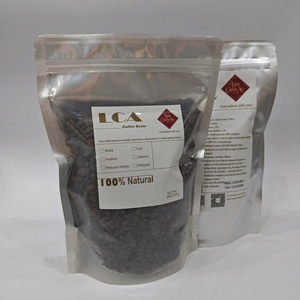 Bolsa 500g Precio de descuento Moka Granos de café tostados Venta al por mayor Servicio OEM/ODM Hecho en Vietnam Original Taste Lam Chan Au Coffee - Product Image 3