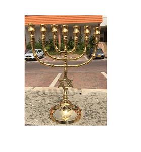 Menorah Home Decoration <b>Candle</b> Holder for Metal Wedding <b>Candle</b> Stand <b>Dinner</b> Decor and Dinning Candlestick Holder - Product Image 1