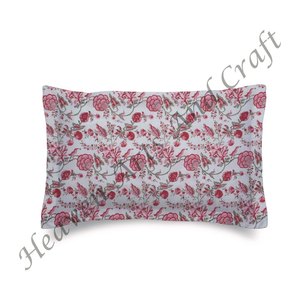 18X28" Indian Cotton Hand Block Print <b>Pillow</b> Cases <b>Pillow</b> Case Indian Cotton <b>Pillow</b> Case - Product Image 2