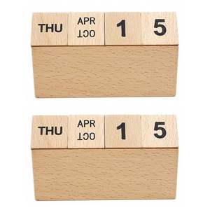 Porte-calendrier en bois rustique |   Travail de haute qualité |   Approvisionnement en gros - Product Image 1