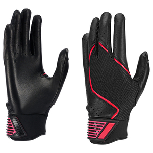 Gants de frappe de softball et de baseball en cuir de haute qualité, fourniture d'usine de qualité supérieure, gants colorés fabriqués par Dikson Sports - Product Image 1