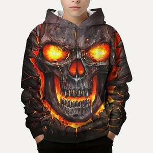 เสื้อฮู้ดลายหนังเสือสำหรับผู้ชาย, เสื้อฮู้ด3D ลายสัตว์สีขาวแฟชั่นฤดูใบไม้ผลิและฤดูใบไม้ร่วงดีไซน์ใหม่ - Product Image 3