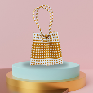 Bolso de mano ecológico de mujer Premium tejido de plástico reciclado de alta calidad de Indonesia al por mayor - Product Image 1