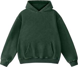 Hoodie personnalisé avec logo, best-seller de l'hiver |   Qualité supérieure, effet délavé à l'acide |   Sweat-shirt en molleton 100 % coton épais à séchage rapide - Product Image 4