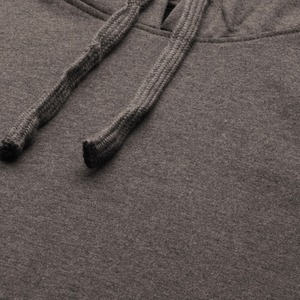 Sweat à capuche confortable pour homme, en molleton surdimensionné, doublure douce, décontracté, 100% coton, respirant, poche gaufrée, motif uni - Product Image 5