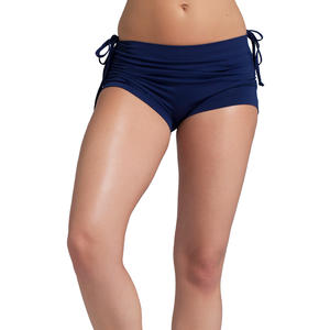 Short de gymnastique respirant de base personnalisé pour femmes taille élastique entraînement course rue vêtements décontractés et de yoga - Product Image 1