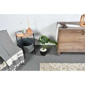 พรม2x3ft ตุรกีวินเทจสีเบจคลาสสิกขนสัตว์ดีไซน์การเย็บปะติดปะต่อกันทรงสี่เหลี่ยมมีแผ่นยางรองสำหรับห้องนั่งเล่นห้องนอน - Product Image 3