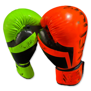 Gants de boxe en cuir PU avec logo personnalisé en gros pour enfants Gants d'entraînement avec logo personnalisé - Product Image 2