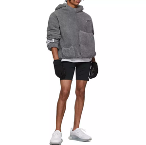 Hommes Sherpa Hoodies Chaud Polaire Veste Doux Confortable Casual Wear Épais Manteau D'hiver Pas Cher En Gros Vêtements À Vendre En Ligne - Product Image 5