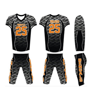 Uniformes de football américain personnalisés de qualité supérieure, adaptés aux budgets les mieux notés, vêtements de sport en gros pour les ligues de matchs de bowl - Product Image 1