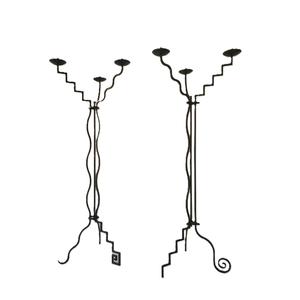 Black Taper <b>Candle</b> Holder Modern <b>Candle</b> Stand Metal Candlestick Best Trending Customized Size Shape <b>Colour</b> - Product Image 6