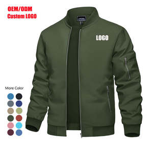 Automne mode veste nouveaux hommes coupe-vent Bomber veste hommes vêtements de plein air décontracté Streetwear haut - Product Image 1