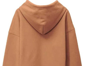 Sudadera Ligera y Suave para Mujer con Logotipo Bordado en 3D en la Parte Delantera, Tejido de Felpa, Informal, Manga Larga - Product Image 3