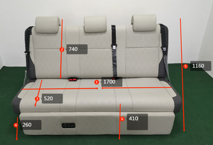 Sièges de voiture de luxe de <span class=keywords><strong>première</strong></span> classe de haute qualité pour Hiace/Alphard/vito/v-class/w447/v-klass - Product Image 4